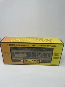 MTH RAILKING UNION PACIFIC AUTO CARRIER FLAT CAR W/ FORD THUNDERBIRDS 30-7674! - Picture 1 of 10