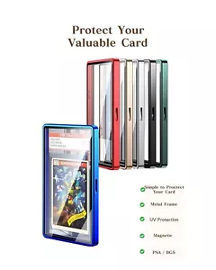 6x BGS Grading Card lastra metallica e protezione UV con diversi colori, venditore USA - Foto 1 di 2