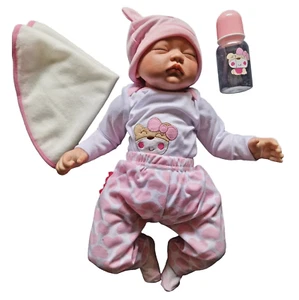 ZIYIUI Reborn Baby-Puppe 45cm weiches Vinylsilikon Realistisch Baby Puppe - Bild 1 von 1