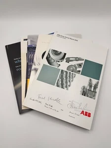 Lot of 5 Annual reports: 2003 ABB Signed by Board, '03 Disney, Sun Microsystems+ - Picture 1 of 6