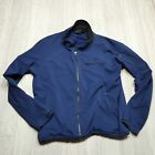 Marmot Jacket Adult 2XL Blue Full Zip Fleece Lined Windbreaker Softshell Mens