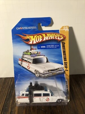 Hot Wheels 2010 New Models Ghostbusters Ecto-1 New Battle Damaged Error Marks - Image 1 of 4
