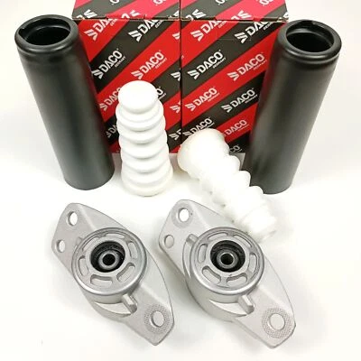 2x DACO Domlager mit DACO Staubschutzsatz Hinten für Audi A3 Seat VW Golf 5 6 - Bild 1 von 4