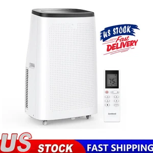 14,000 BTU Quiet Floor Air Conditioner, Dehumidifier, Fan with Remote Control - Picture 1 of 14