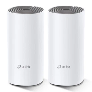 * TP-Link Deco E4 2-pak router bezprzewodowy dwupasmowy 2,4 GHz 5 GHz Fast Ethernet V3 - Zdjęcie 1 z 4
