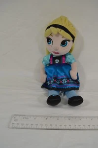 Disney Store Baby Toddler Elsa Frozen Plush Stuffed Doll, 13” T14 - Picture 1 of 5
