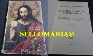 LA DOCTRINA DE NUESTRO SEÑOR JESUCRISTO ECIR VALENCIA 1945 TC23846 A5C1 - Foto 1 di 1