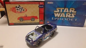 JEFF GORDON LIMITED EDITION STAR WARS EPISODE 1 ACTION PEDAL CAR BANK COA & Key - Picture 1 of 5