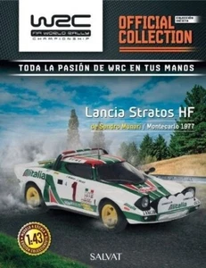 WORLD RALLY CAR 1:43. Lancia Stratos HF - Sandro Munari. SALVAT - Imagen 1 de 2
