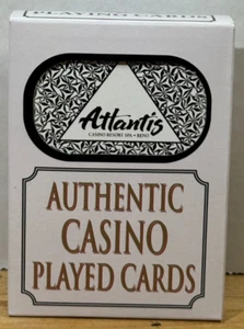 Atlantis Resort Reno NV Authentic Casino Played Vegas Style Lucky Deck Of Cards - Picture 1 of 5