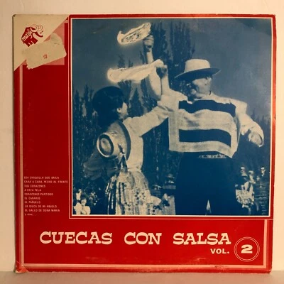 Cuecas Con Salsa Vol 2 Compilation LP 60s 70s Danzones Vinyl Chile IMPORT NM- - Image 1 of 4