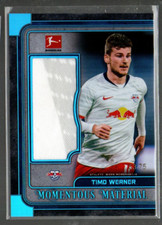 2019-20 Museum Bundesliga Momentous Mat Relics Sapphire #MMJRTW Timo Werner /75