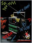 Aiwa Stereo What A Difference Pump It Up Sept, 1989 Full Page Print Ad