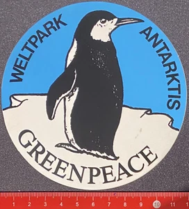 Aufkleber/Sticker: Greenpeace Weltpark Antarktis Pinguin (O5-10-9-2$) - Bild 1 von 1