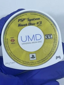 PSP System Kiosk Disc #3 (Sony PlayStation Portable) - Picture 1 of 5