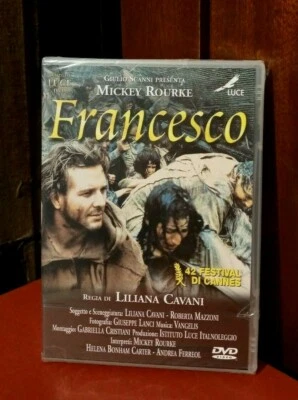 Dvd  - Francesco con Mickey Rourke e Helena Bonham Carter  - SIGILLATO        R2 - Immagine 1 di 2