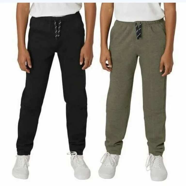 LEE МАЛЬЧИКОВ 2 УПАКОВКИ ПРОЧНЫЙ КОЛЕНА БЕГУНОВ (ЧЕРНЫЙ ОЛИВКОВЫЙ XS 5/6) НОВЫЙ С ЯРЛЫКАМИ - Изображение 1 из 1