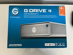Sandisk G-Drive 4TB Thunderbolt 3 USB-C Desktop Photo & Video Hard Drive Sandisk - Photo 1/7