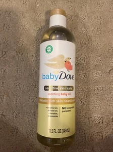 Baby Dove Melanin-Rich Skin Nourishment Baby Oil for Sensitive Skin, 11.5 fl oz - Picture 1 of 1