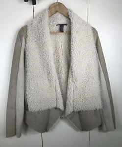 Women's Faux Suede Jacket By INC International Concepts Size XS - Picture 1 of 11