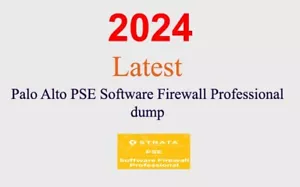 Palo Alto PSE Software Firewall Professional dump GUARANTEED (1 month update) - Picture 1 of 1