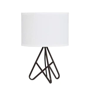 Watson Espresso Metal Tripod Table Lamp Ore 17.5in Tall - ORE HBL2114 - Picture 1 of 2