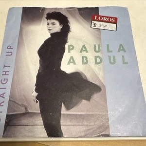Paula Abdul - Straight Up 7" Vinyl Single Record P/S - Picture 1 of 6