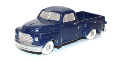 National Products 1949-53 Studebaker Pickup Metal Promo Azul Foto 1 de 4