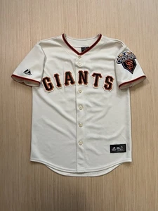 Camiseta Tim Lincecum San Francisco Giants Majestic 55 Serie Mundial Juvenil 2010 L - Imagen 1 de 20