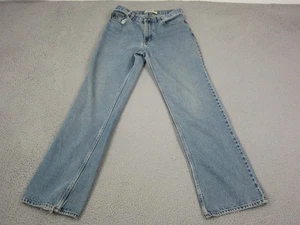 Vintage Route 66 Jeans Mens 30 x 31 Blue Denim Bootcut Flared Talon Zip 90s - Picture 1 of 16