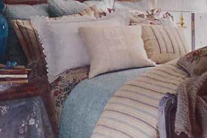Ralph Lauren Standard Pillow Sham - Villandry Stripe - Picture 1 of 4