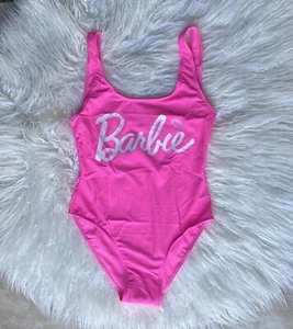 Women’s Barbie One Piece Pink Swimsuit XL - Picture 1 of 5