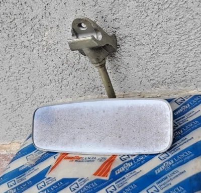 Specchietto Retrovisore Interno Originale auto d'epoca Fiat Lancia Alfa Romeo - Immagine 1 di 2