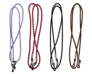 4 Pack Eyeglass Chain Holders Sunglasses Lanyard Cord Necklace Eyewear Retainer - Picture 1 of 9