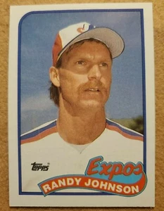 Randy Johnson 1989 Topps #647 Montreal Expos Rookie Card - Picture 1 of 2