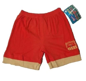 Vintage Team NFL San Francisco 49ers Thermasport Shorts Thermal Underwear Boys L - Picture 1 of 11