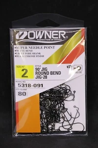 PROPIETARIO 5318-091 GANCHOS DE PLANTILLA 90 GRADOS CON PUNTO DE SUPER AGUJA Talla 2 Paquete profesional de 80 - Imagen 1 de 2