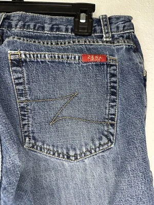 Jeans Zena Vintage Años 80 90 Mujer Talla 8P Bootcut Botón Mosca Foto 1 de 4