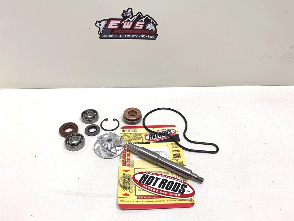 POLARIS RZR, RANGER 800 WATER PUMP REBUILD SEALS, SHAFT, IMPELLER, BEARINGS - Image 1 of 1
