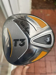 Walter Hagen T3 3 Wood Left Handed Graphite Shaft Stainless Steel Face - Picture 1 of 11