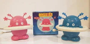 Vintage Windup Japan EXPO '85 Tsukuba Saturn TOMY Robot Luigi Colani Rare - Picture 1 of 4