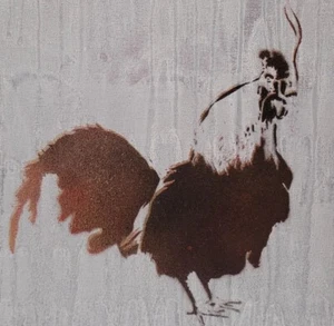 Chicken Art, Rooster Art, cocksmoker, queer art, Graffiti Painting - Picture 1 of 3