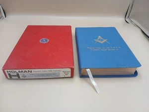 Holy Bible MASONIC EDITION Holman FREEMASON Temple ILLUSTRATED 1968 KJV - Bild 1 von 12