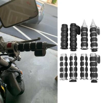 1" Handlebar Grips Throttle For Honda Shadow Spirit VT ACE Aero Phantom 1100 750 - Image 1 of 4