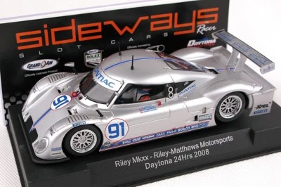 Coche Ranura Sideways SW01 Riley MkXX DP Riley Daytona 24 horas 2008, #91 1:32 Foto 1 de 4