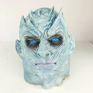 Game Of Thrones Night King Mask Halloween Cosplay Horror GOT White Walker - Picture 1 of 7