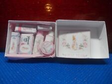 BABY GIRLS  TOILETRIES IN A BOX FOR A DOLLS HOUSE