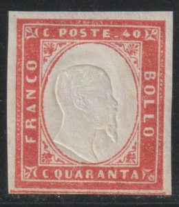 ANTICHI STATI DI SARDEGNA 40 CENT MNH** RIF 2606 - Foto 1 di 2
