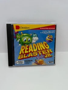 Vtg Reading Blaster Jr CD-ROM Phonics 1996 Davidson Age 4-7 Homeschool Win Mac - Picture 1 of 5
