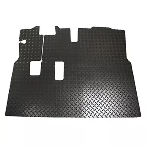 EZGO RXV Golf Cart 2008-Up Diamond Plate Design Floor Mat Shield w/ Horn - Foto 1 di 3